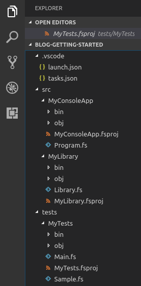 Run with VSCode result